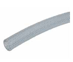 Clear PVC Braided Tubing