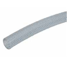 Heavy Wall Clear PVC Braided Tubing