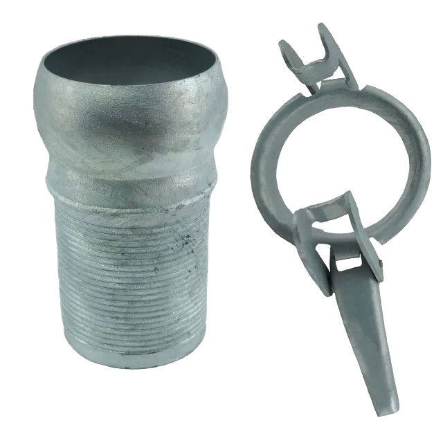Male Bauer Style Shank Coupling  w/Lever