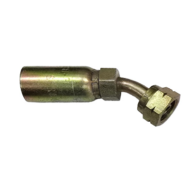 F-BSPX45 - Female British Standard Pipe Swivel 45 Bent Tube