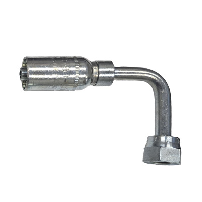 Female ORFS Swivel 90 Long Bent Tube