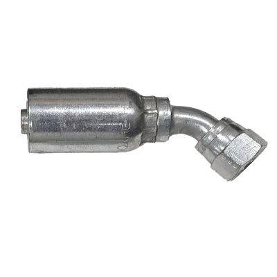 Female JIC 37 Swivel 45 Bent Tube