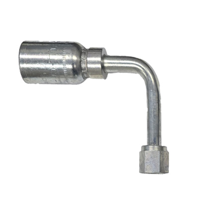 Female JIC 37 Swivel 90 Long Bent Tube