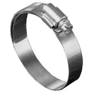 Shielded/Lined Hose Clamps - Partial Stainless