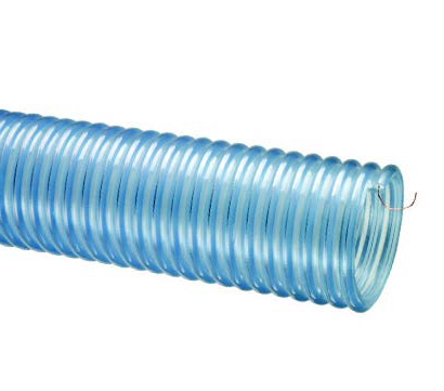 2001™ Series Heavy Duty Food Grade Polyurethane Lined Material Handling Hose With Grounding Wire