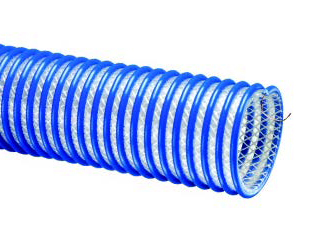 2020™ Series Heavy Duty Food Grade Polyurethane Fabric Reinforced Material Handling Hose With Grounding Wire