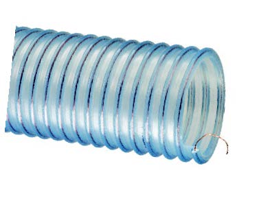 PLAS-T-FLO™ PF™ Series Heavy Duty Polyurethane Material Handling Hose With Grounding Wire
