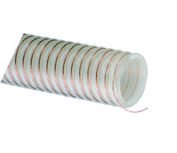 UVPE™ Series Heavy Duty Polyurethane Material Handling Hose With Grounding Wire
