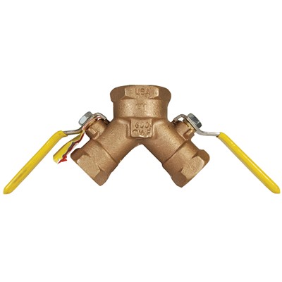 Dual 'Y' Valve