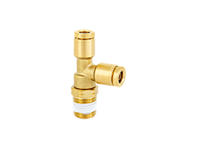 DOT-BRMBTS Series Swivel Male Branch Tee Fittings