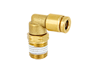 DOT-BRME90S Series 90º Swivel Male Elbow Fittings
