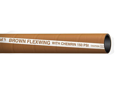 Brown Flexwing® Chemrin® (CPE) Tube