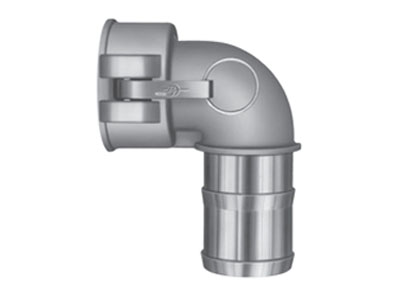CL (Coupler x Hose Shank 90 Degree)