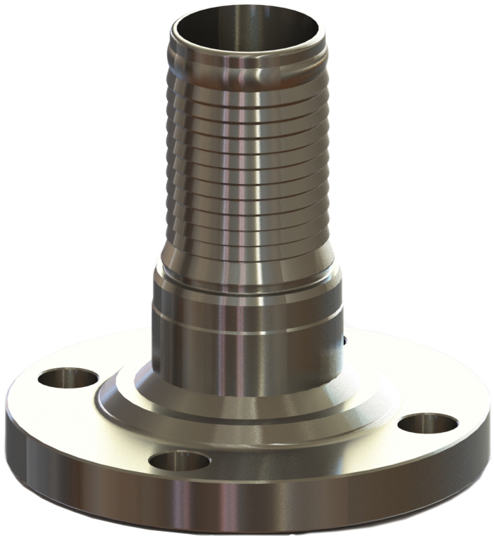 Flanged (with 150lb fixed flange)