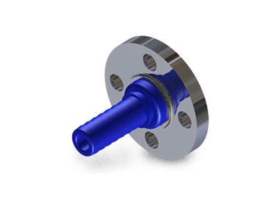 Flanged Hose Barb 1
