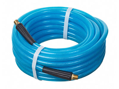 PNEU-THANE Lightweight Reinforced Polyurethane Pneumatic Air Tool Hose Assemblies (with Rubber Band Restrictors) - Series HS5090