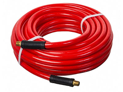 PNEU-THANE Lightweight Reinforced Polyurethane Pneumatic Air Tool Hose Assemblies (with Rubber Band Restrictors) - Series HS5094