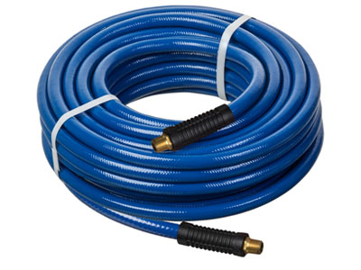 PNEU-THANE Lightweight Reinforced Polyurethane Pneumatic Air Tool Hose Assemblies (with Rubber Band Restrictors) - Series HS5096
