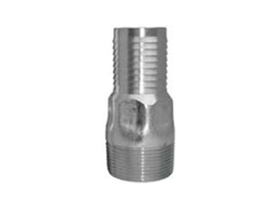 Steel Plated Straight Adapter