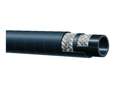 270 PSI EPDM Braided Steam Hose - Black Cover - T340AA