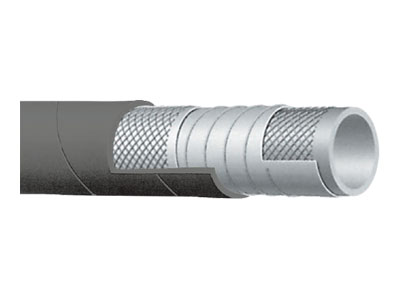 240 PSI Grey Food & Beverage S & D Hose - Crush Resistant - T410LB